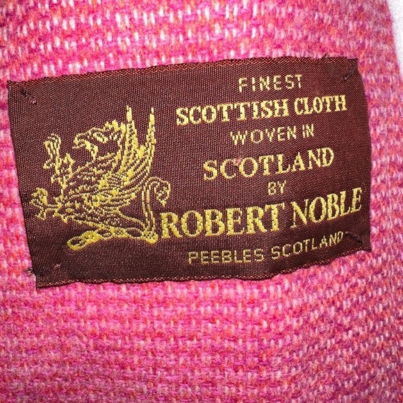 J CREW x ROBERT NOBLE Scotland Wool Equestrian Blazer Sport Coat Fuchsia Size 6 - Picture 7 of 8